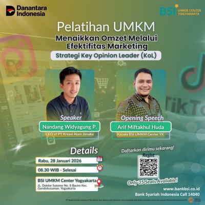 Pelatihan Menaikkan Omset Melalui Efektifitas Marketing : Strategi Key Opinion Leader (KoL)