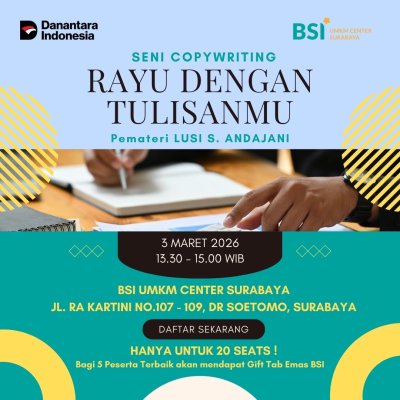 Seni Copywriting: RAYU DENGAN TULISANMU
