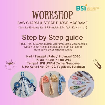 WORKSHOP: KREASI MACRAME CANTIK