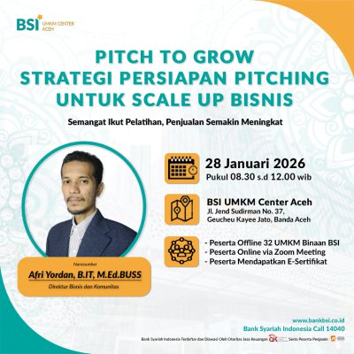 Pitch to Grow, Strategi Persiapan Pitching untuk Scale Up Bisnis