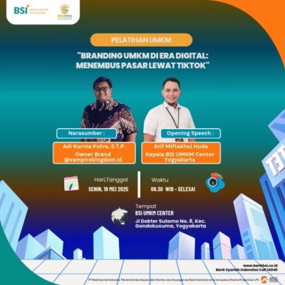 Pelatihan UMKM "Branding UMKM di Era Digital: Menembus Pasar Lewat TikTok"
