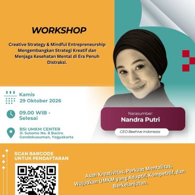 WORKSHOP: CREATIVE STRATEGY & MINDFUL ENTREPRENEURSHIP