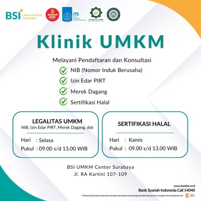 [Klinik UMKM] BSI UMKM Center Surabaya