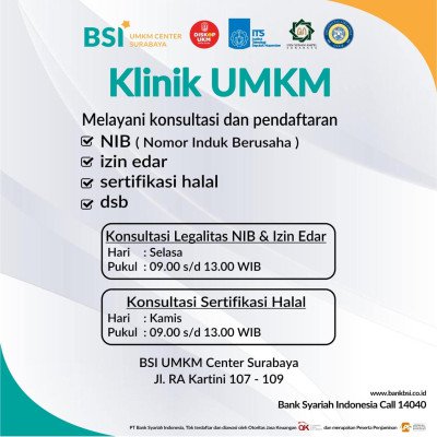 Klinik UMKM Melayani Konsultasi dan Pendaftaran