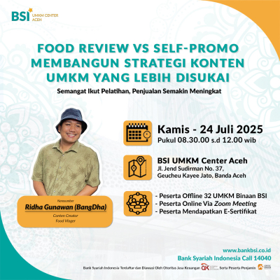 FOOD REVIEW VS SELF-PROMO: Membangun Strategi Konten UMKM yang Lebih Disukai