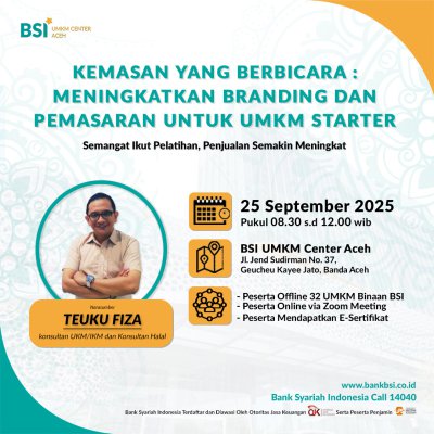 KEMASAN YANG BERBICARA: MENINGKATKAN BRANDING DAN PEMASARAN UNTUK UMKM STARTER