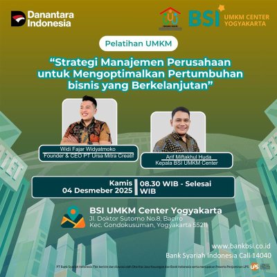 Pelatihan: Strategi Manajemen Perusahaan untuk Mengoptimalkan Pertumbuhan Bisnis yang Berkelanjutan