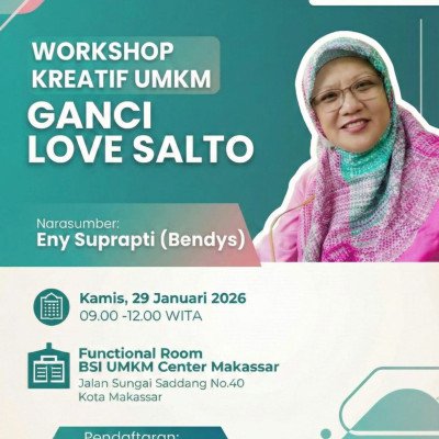 Workshop Kreatif UMKM: Ganci Love Salto