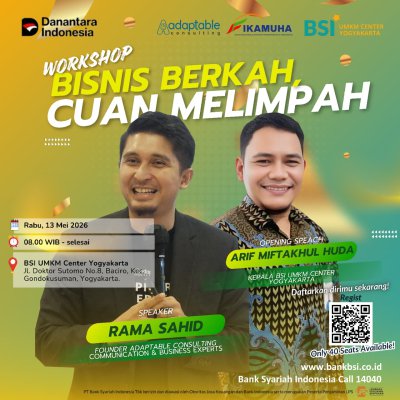 Workshop Bisnis Berkah, Cuan Melimpah
