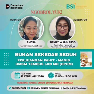 BUKAN SEKEDAR SEDUH: Perjuangan Pahit-Manis UMKM Tembus Izin MD (BPOM)